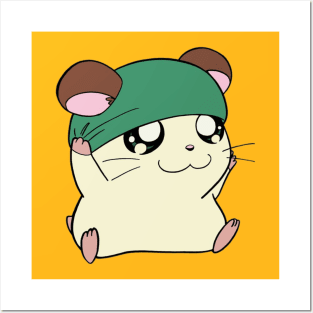 Cute hamster Posters and Art